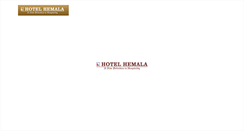Desktop Screenshot of hotelhemala.com